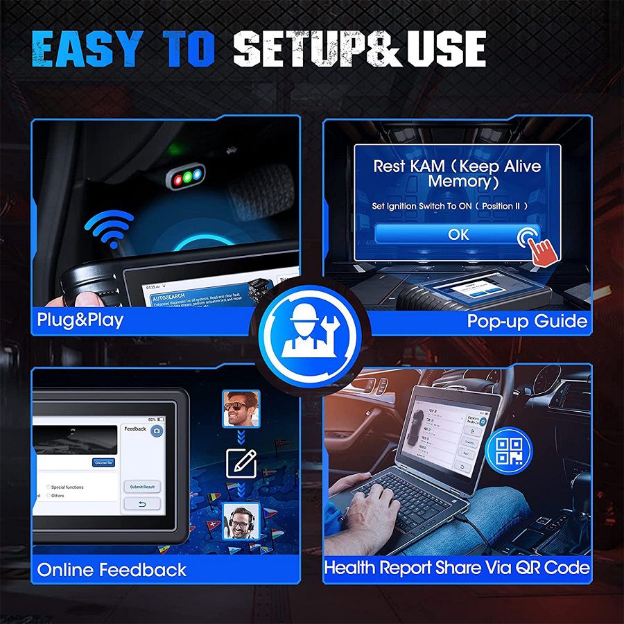 TOPDON Artidiag 800 BT Mid-level All System Diagnostic Tool with 28 Service Functions Free Lifetime Upgrade Multi-Language