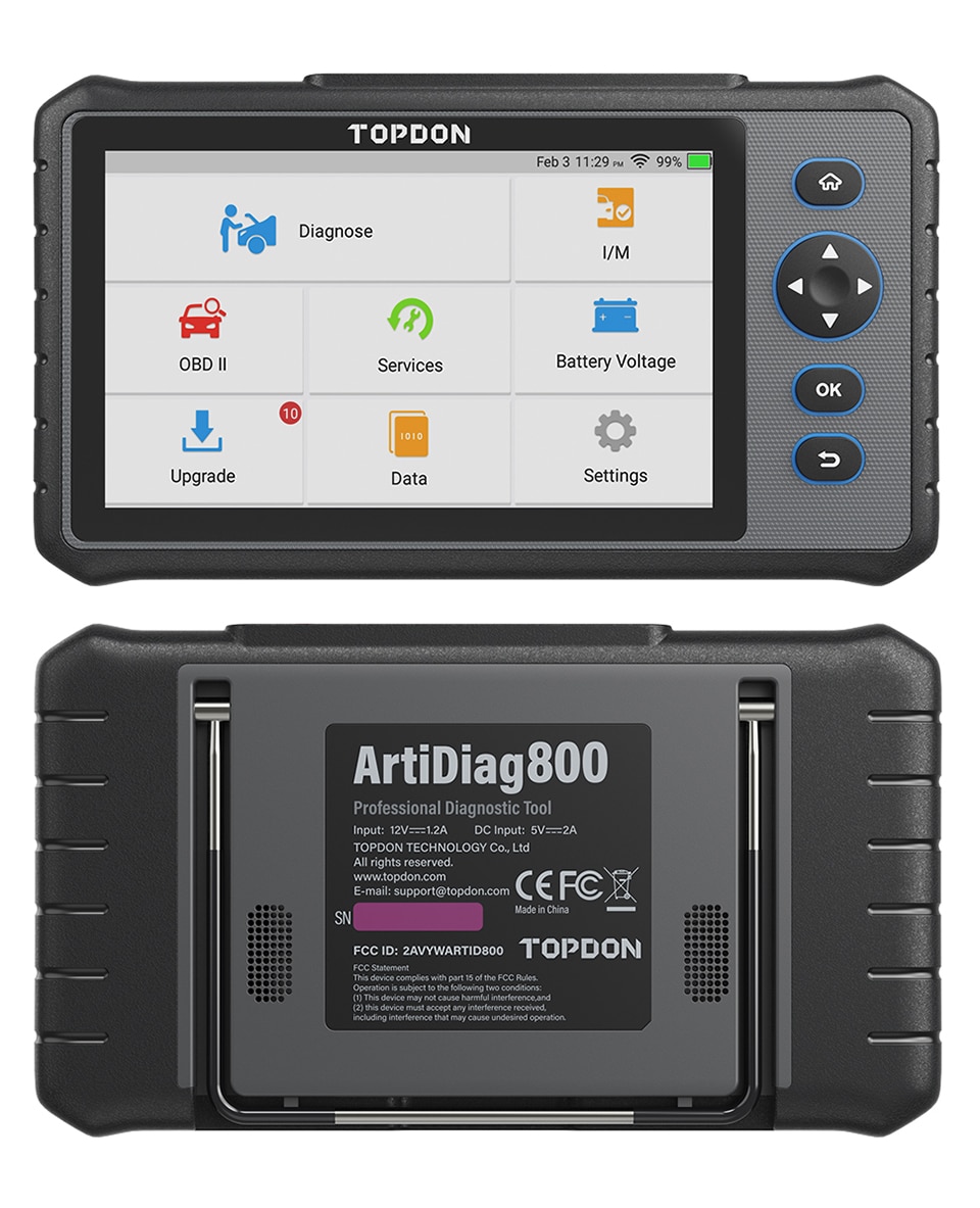 TOPDON ArtiDiag800 All System Car Diagnostic Tool