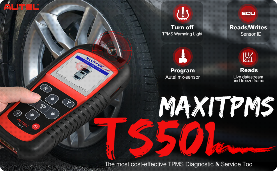 Autel MaxiTPMS TS501 TPMS Diagnostic And Service Tool