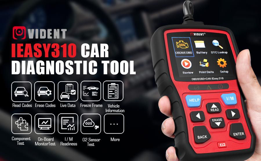 Vident iEasy310 OBD2 Scanner