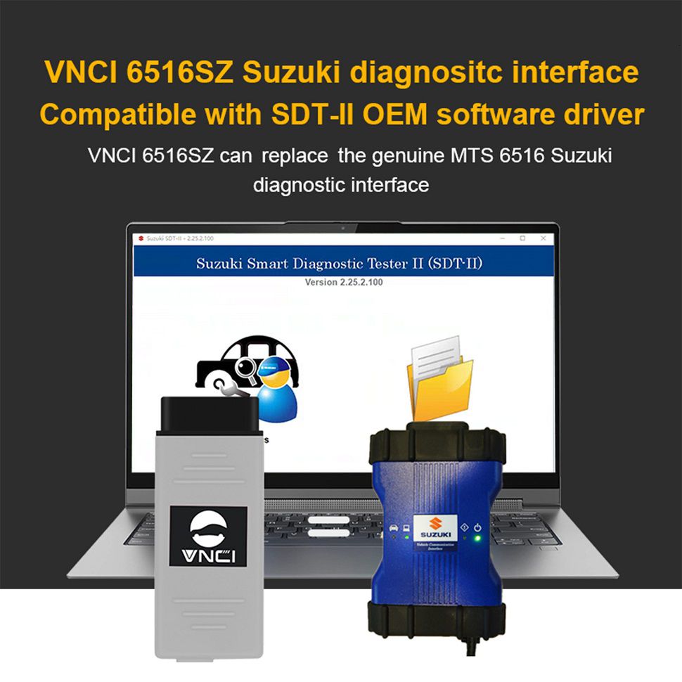 VNCI 6516SZ Suzuki Diagnositc Interface Compatible with SDT-II OEM Software Driver