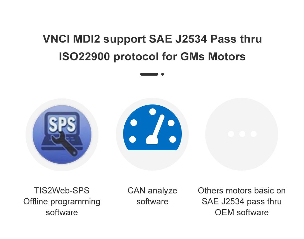 VNCI MDI2 for GM Automobile Diagnostic Interface