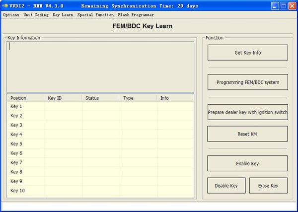 VVDI2 BMW FEM & BDC Functions steps-2