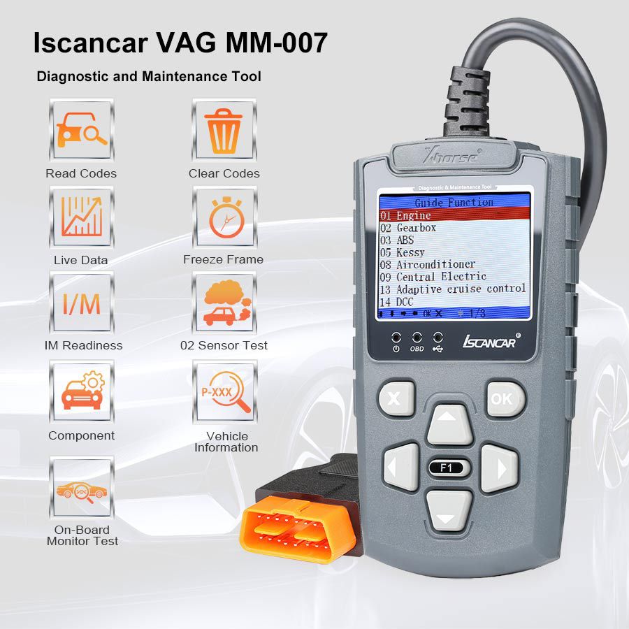 Xhorse Iscancar VAG-MM007 Diagnostic and Maintenance Too