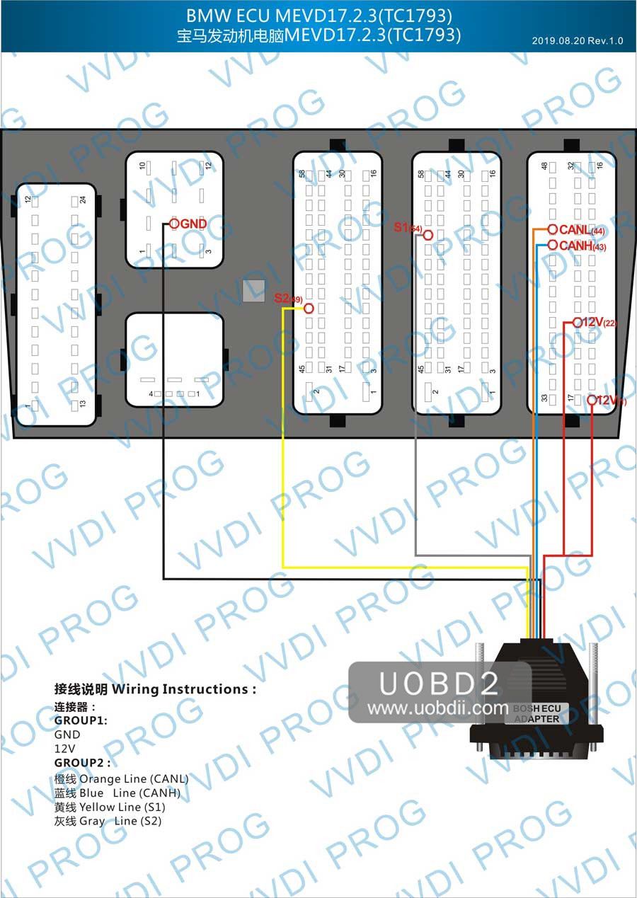 Xhorse VVDI Prog Bosch Adapter 