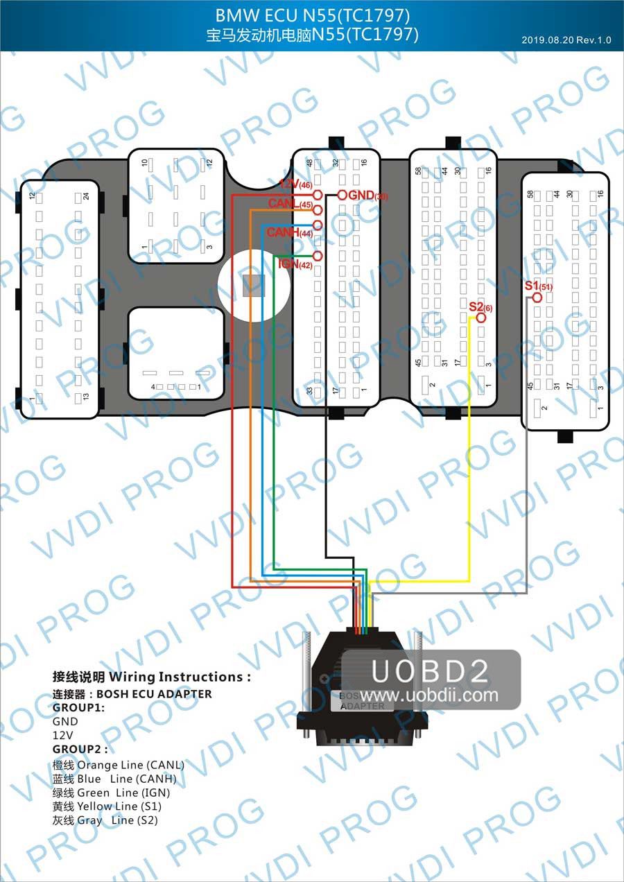 Xhorse VVDI Prog Bosch Adapter 