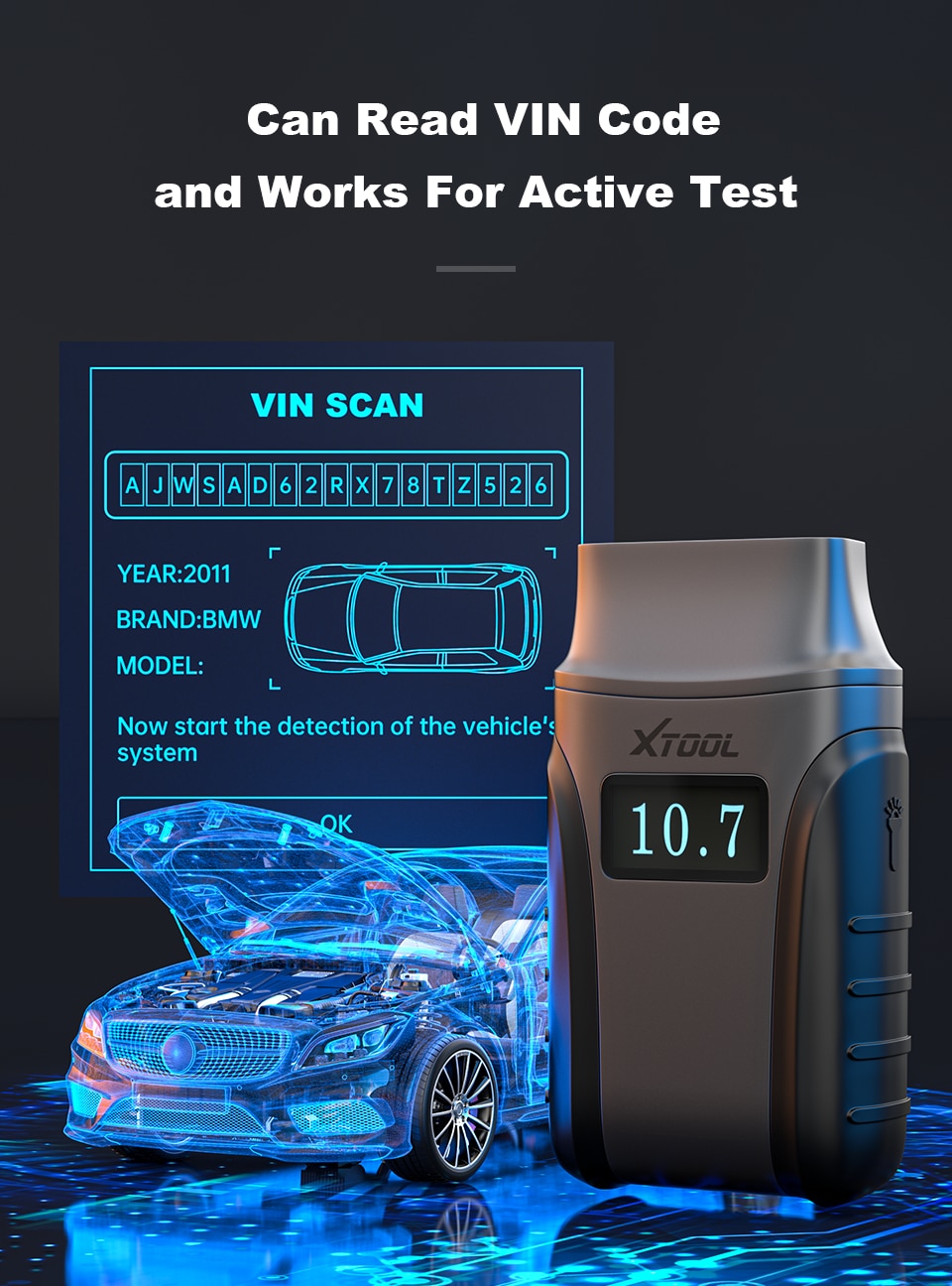 XTOOL A30M OBD2 Full System Diagnostic Tool