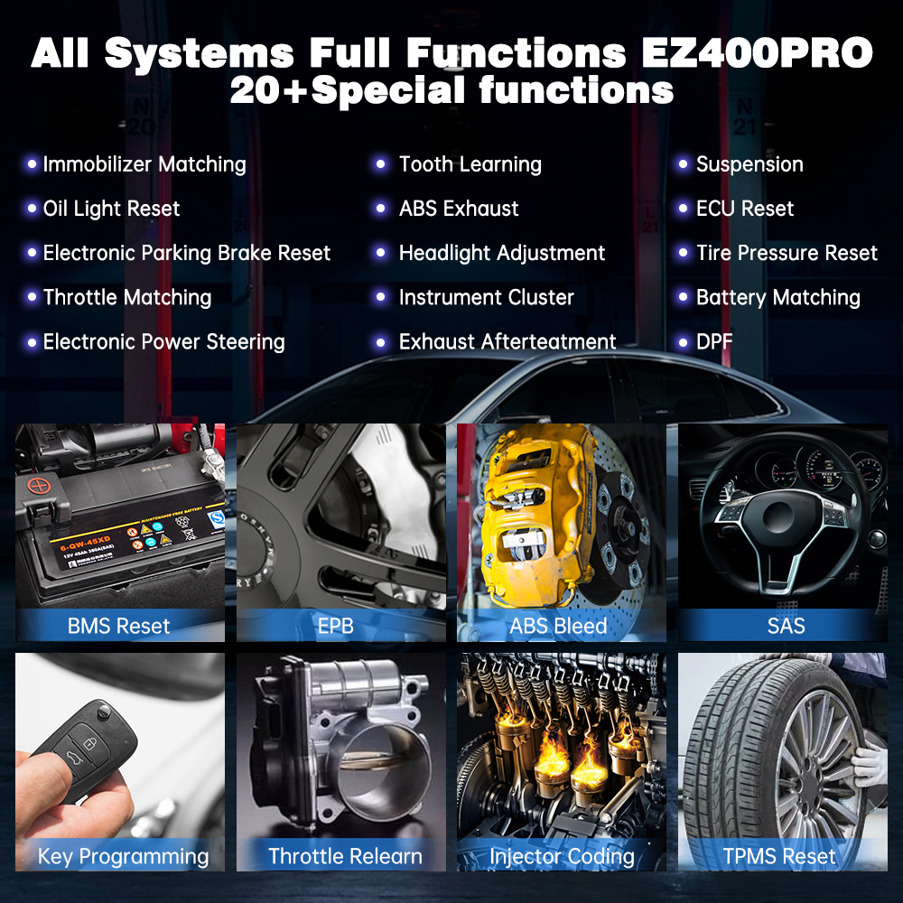 XTOOL EZ400 PRO Tablet Auto Diagnostic Tool