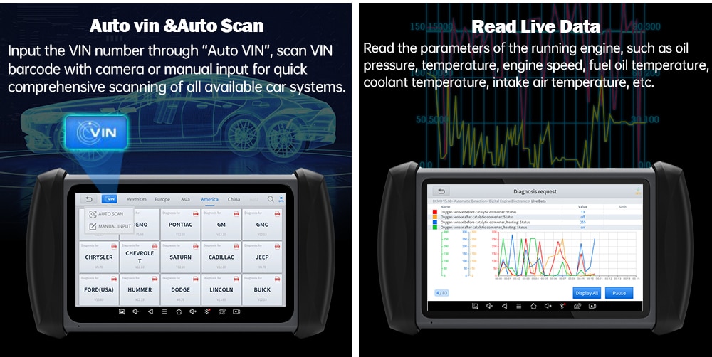 XTOOL InPlus IP819TS TPMS Programming All Systems Diagno