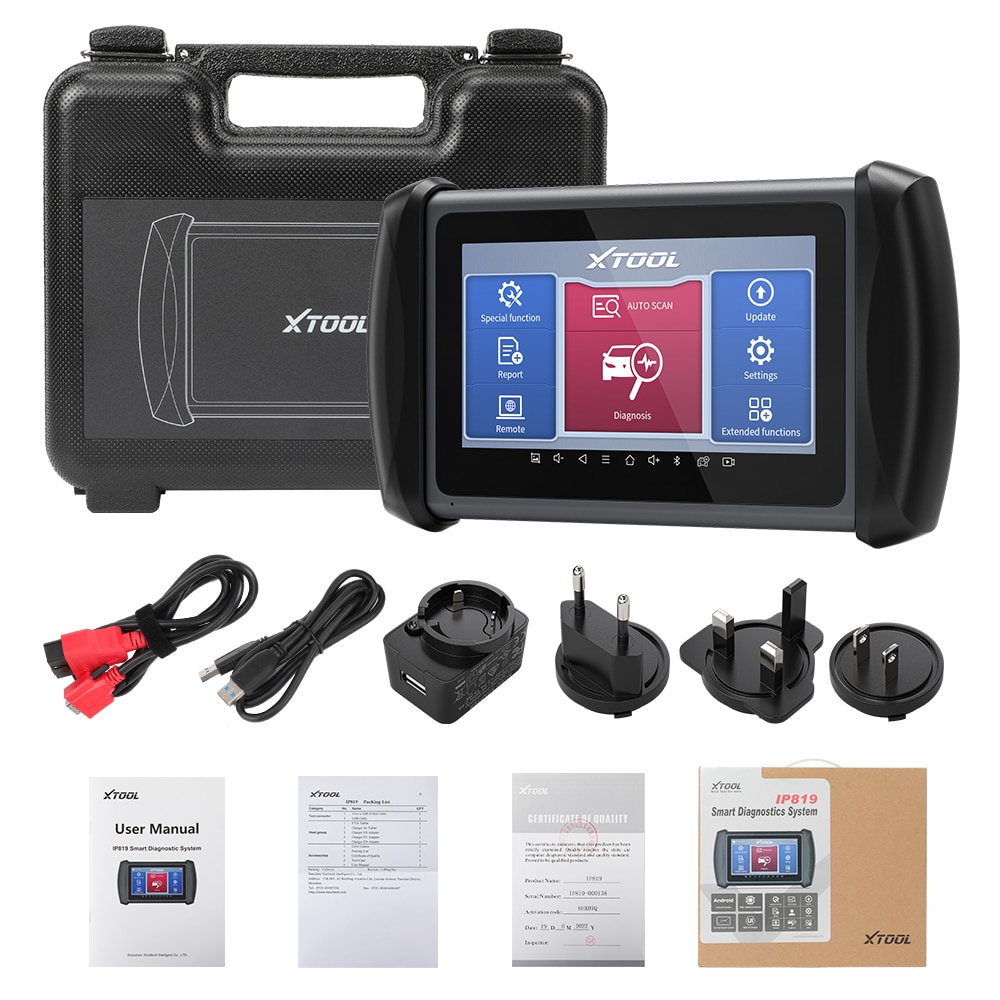 XTOOL InPlus IP819TS TPMS Programming All Systems Diagno