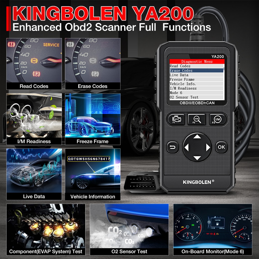 YA200 OBD2 Scanner