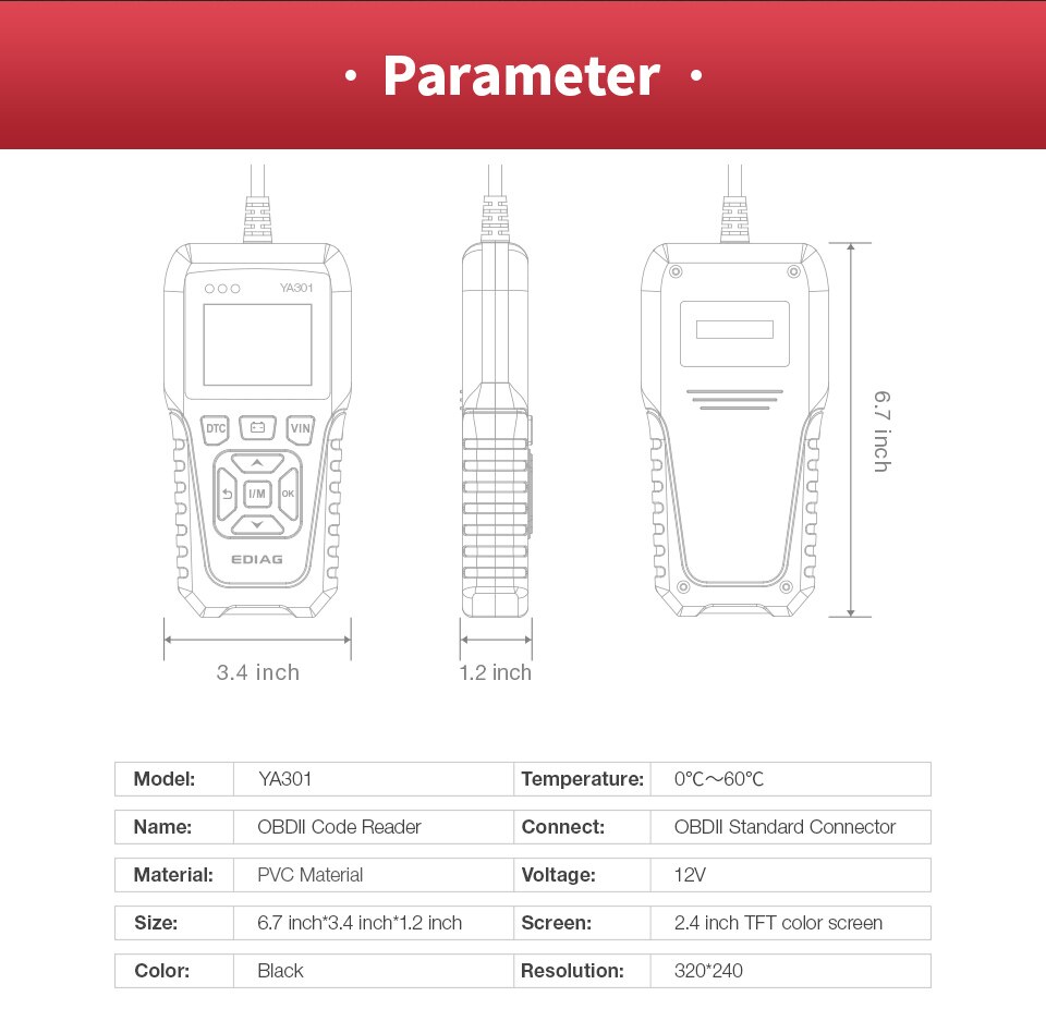 YA301 OBD CODE READER (12)