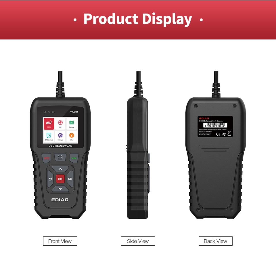 YA301 OBD CODE READER (13)