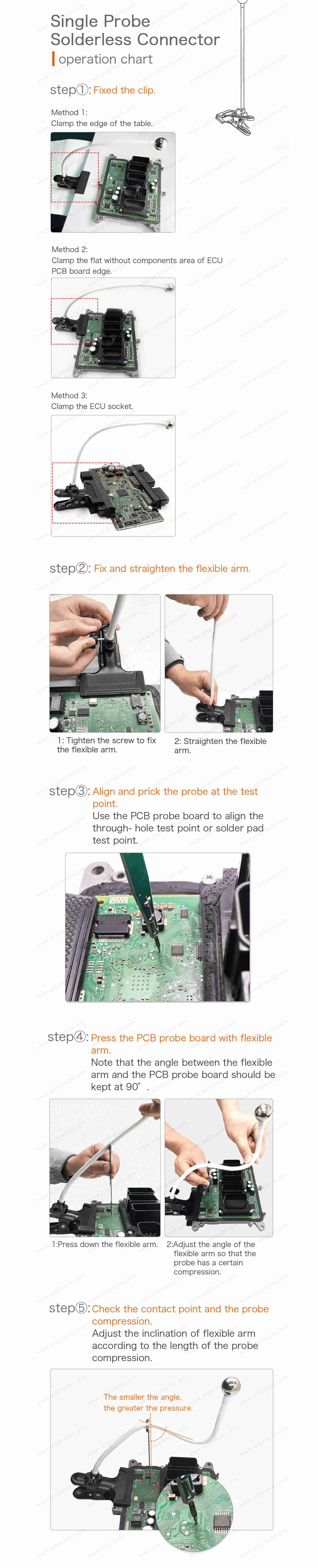 Yanhua Single Probe Solderless Connector